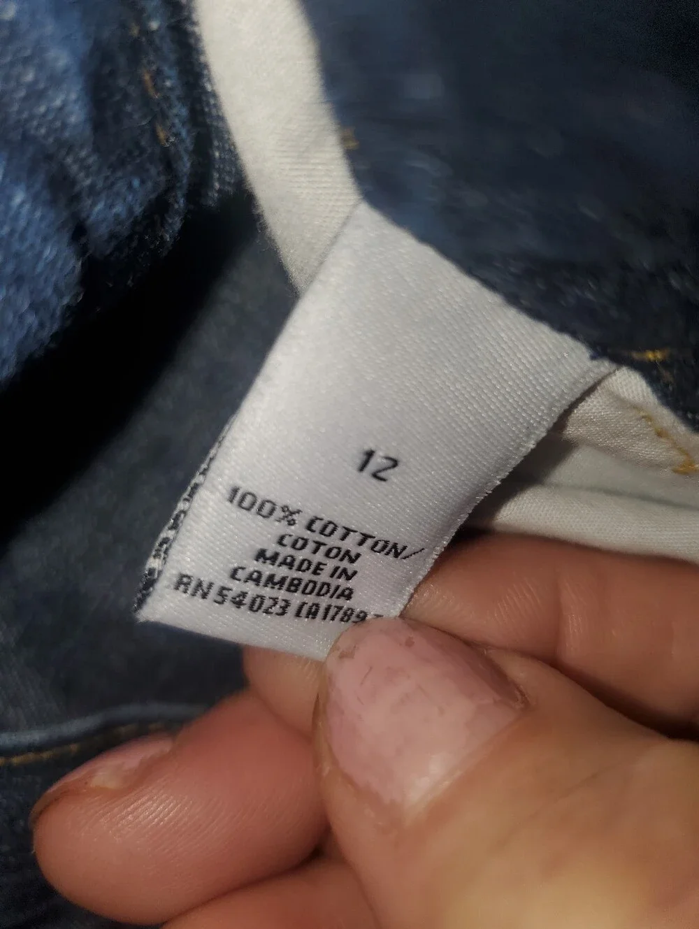 OLD NAVY BOYS YOUTH BLUE JEAN CARPENTER SHORTS SIZE 12